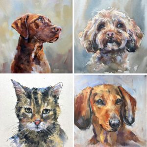 Pet & Animal Pastel Painted Portrait